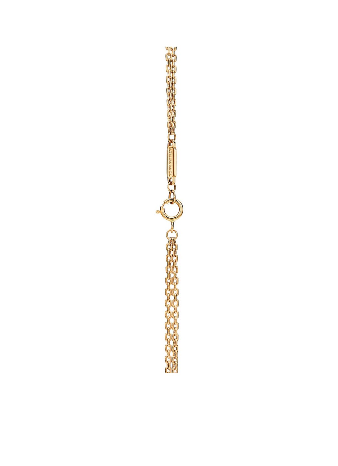 Tiffany & Co. Double Link ketting van 18 karaat geelgoud met hanger 49380 - detail 2 undefined