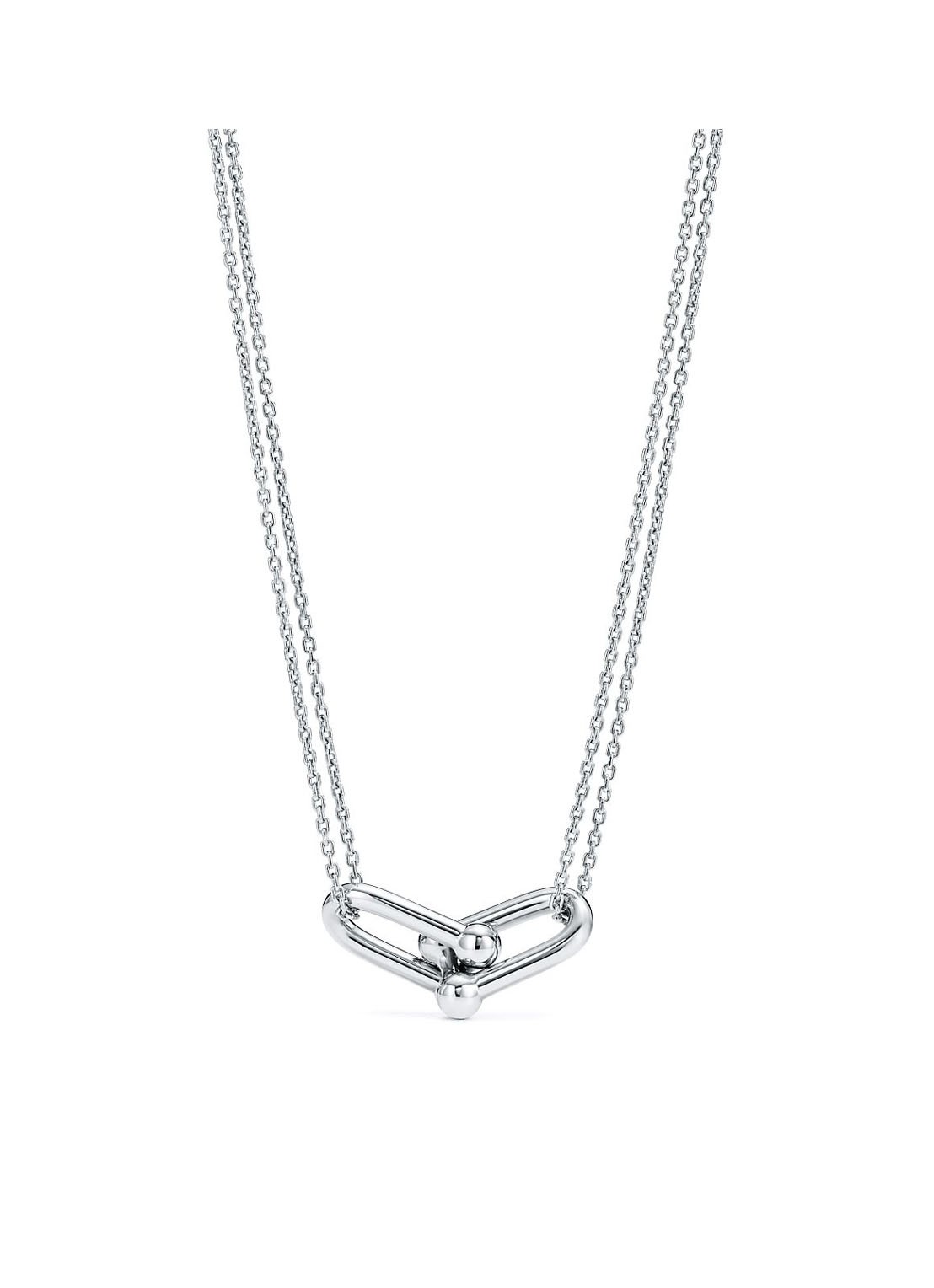 Tiffany & Co. Double Link ketting van sterling zilver 47052 - voorkant 3 undefined