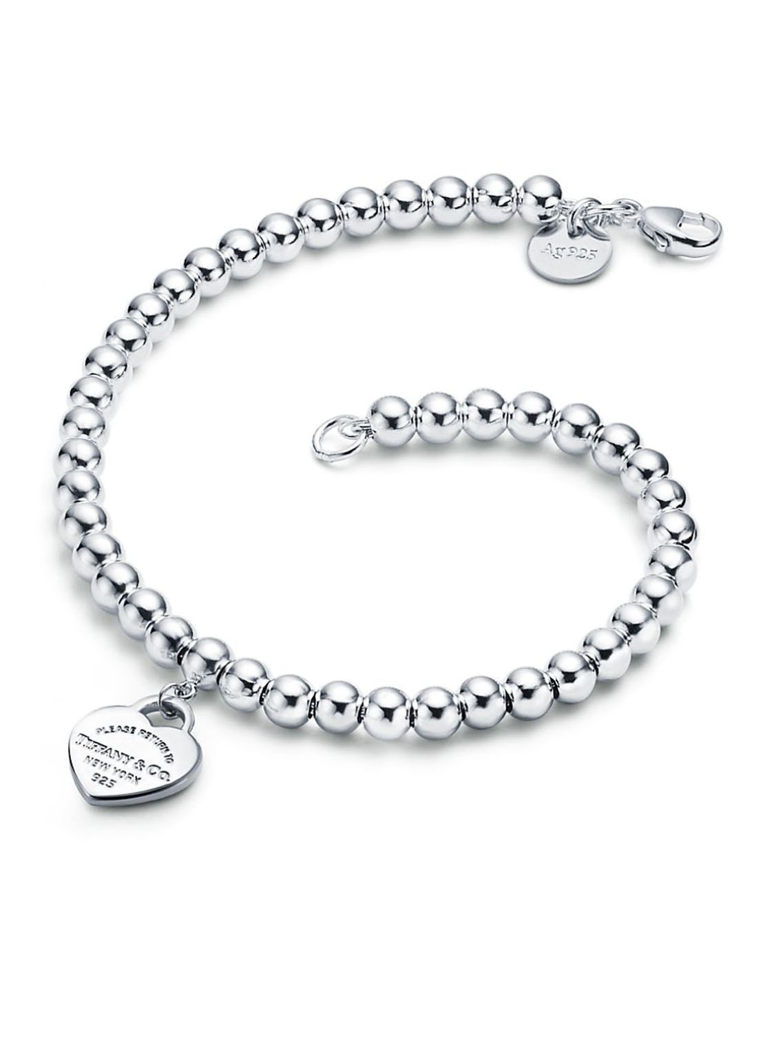 Tiffany & Co. Heart Tag kralenarmband van sterling zilver 50245 - detail 2 undefined