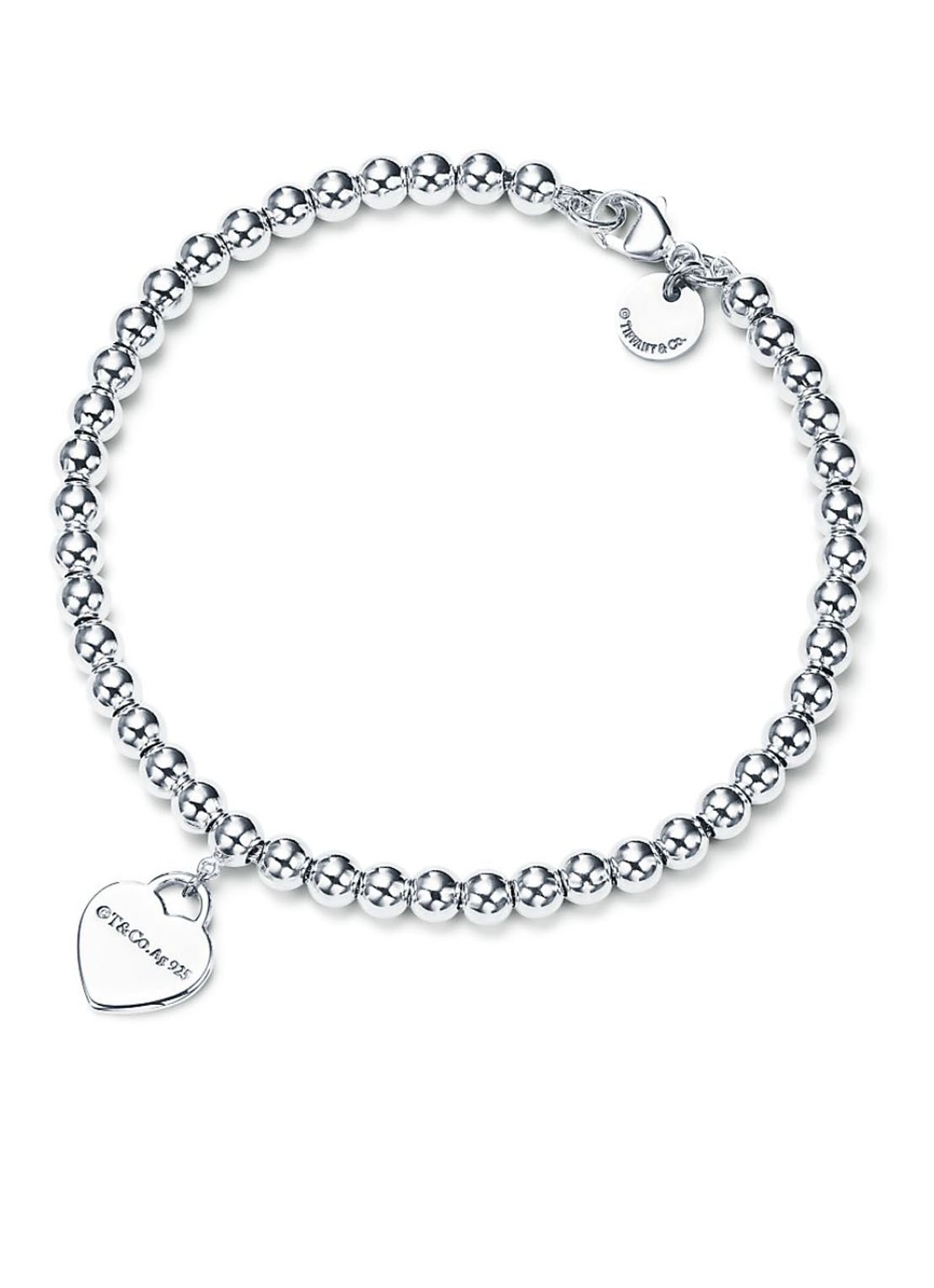 Tiffany & Co. Heart Tag kralenarmband van sterling zilver 50245 - voorkant 5 undefined