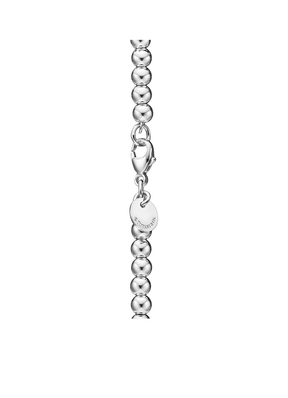 Tiffany & Co. Heart Tag kralenarmband van sterling zilver en roségoud 18727 - detail 2 undefined