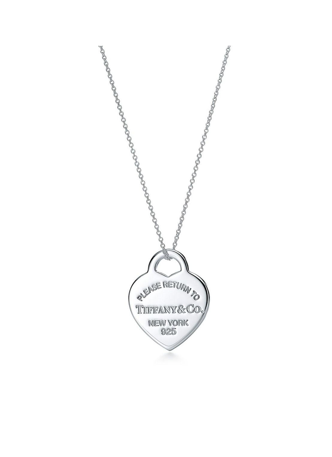 Tiffany & Co. Heart Tag Medium ketting van sterling zilver 67408 - voorkant 4 undefined