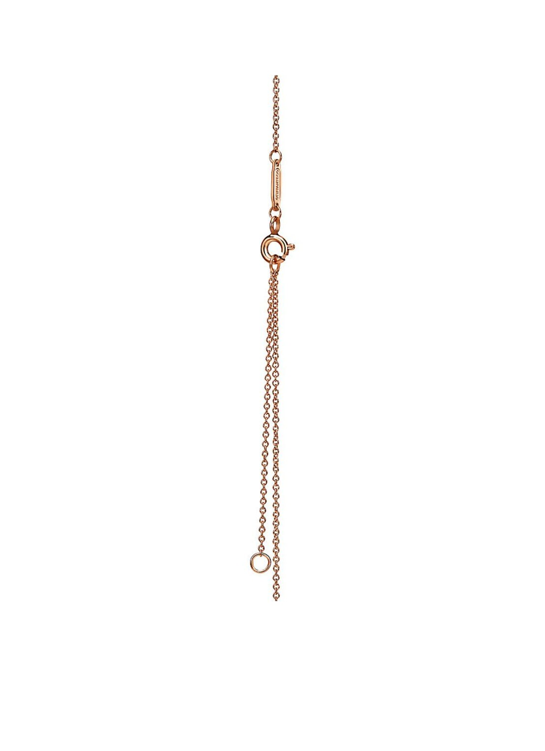 Tiffany & Co. Heart Tag Mini ketting van 18 karaat roségoud 77759 - detail 3 undefined