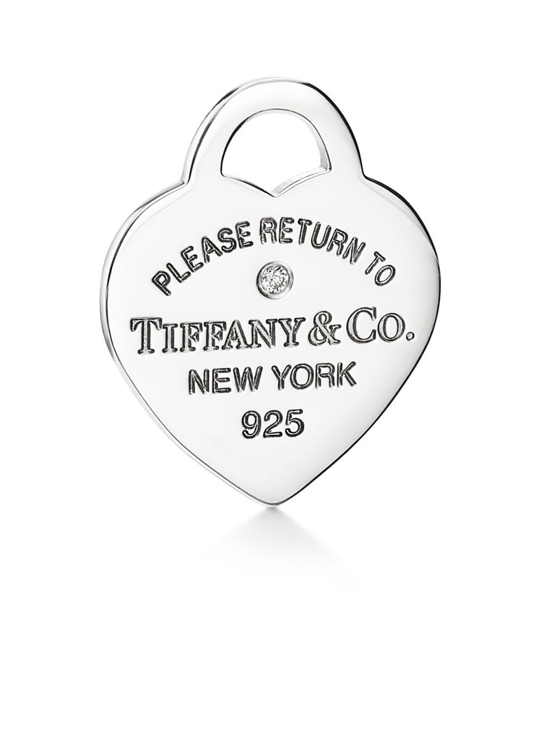 Tiffany & Co. Heart Tag schakelarmband van sterling zilver met diamant 21820 - detail 3 undefined