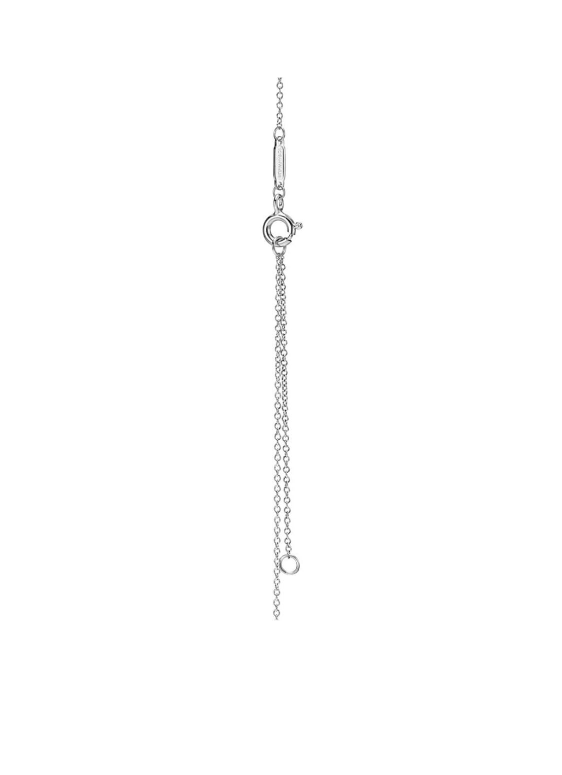 Tiffany & Co. Heart Tag Small ketting van sterling zilver met diamant 21821 - detail 3 undefined