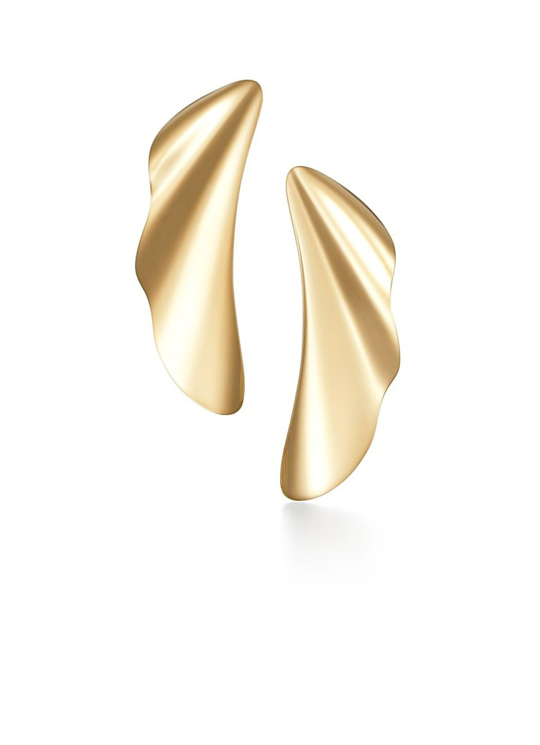 Tiffany & Co. High Tide oorhangers van 18 karaat geelgoud 19481 - voorkant 3 undefined