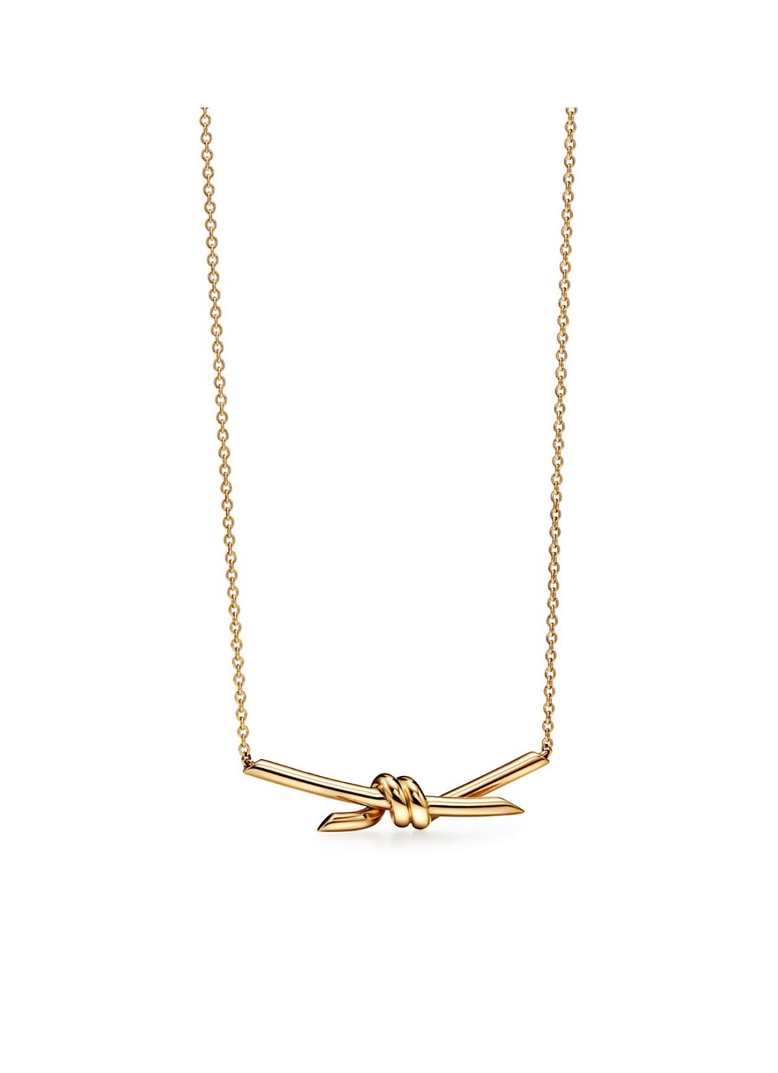 Tiffany & Co. Ketting van 18 karaat geelgoud met hanger 75630 - voorkant 3 undefined