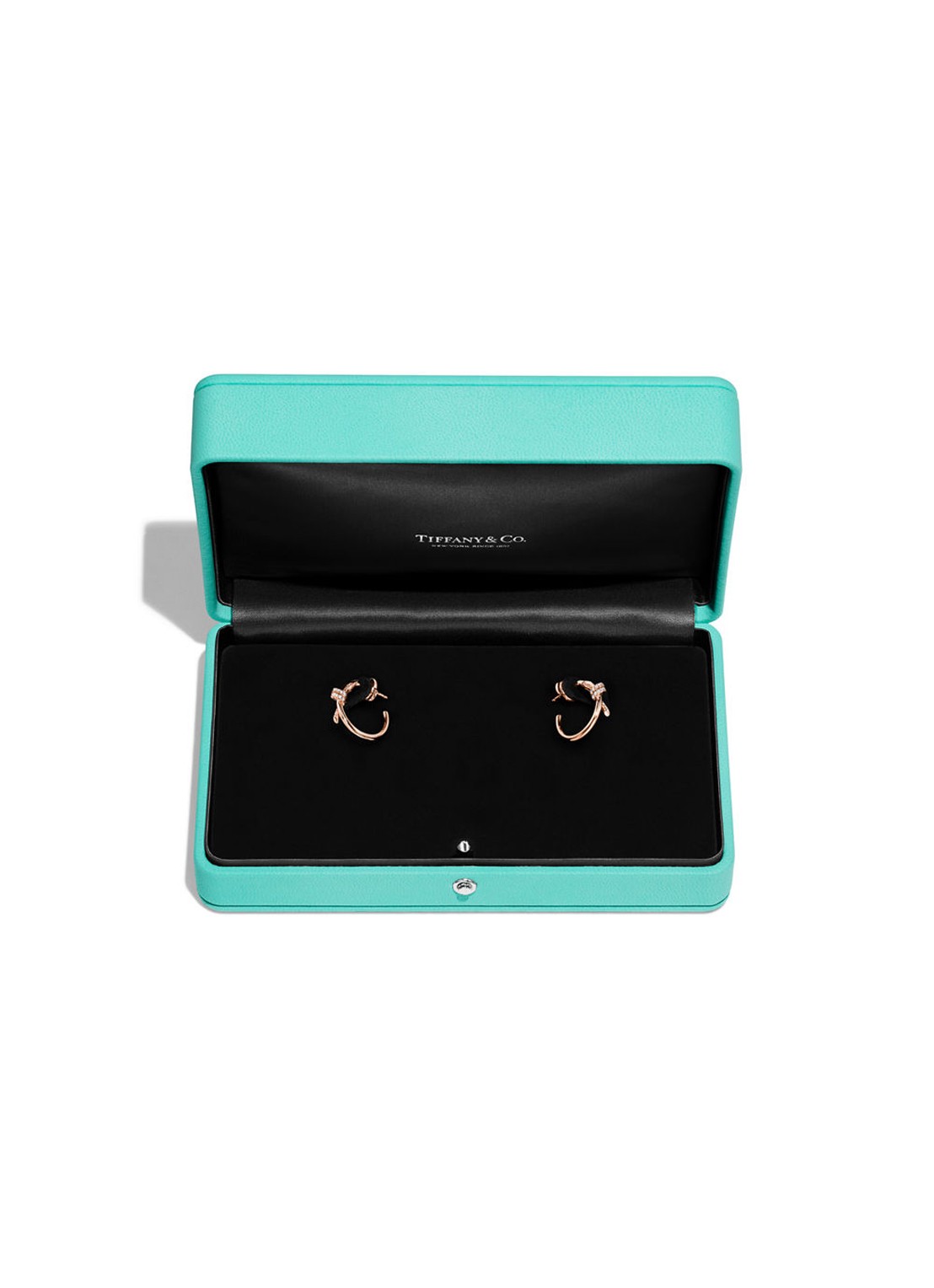 Tiffany & Co. Knot oorringen van 18 karaat roségoud met diamant 84883 - detail 5 undefined