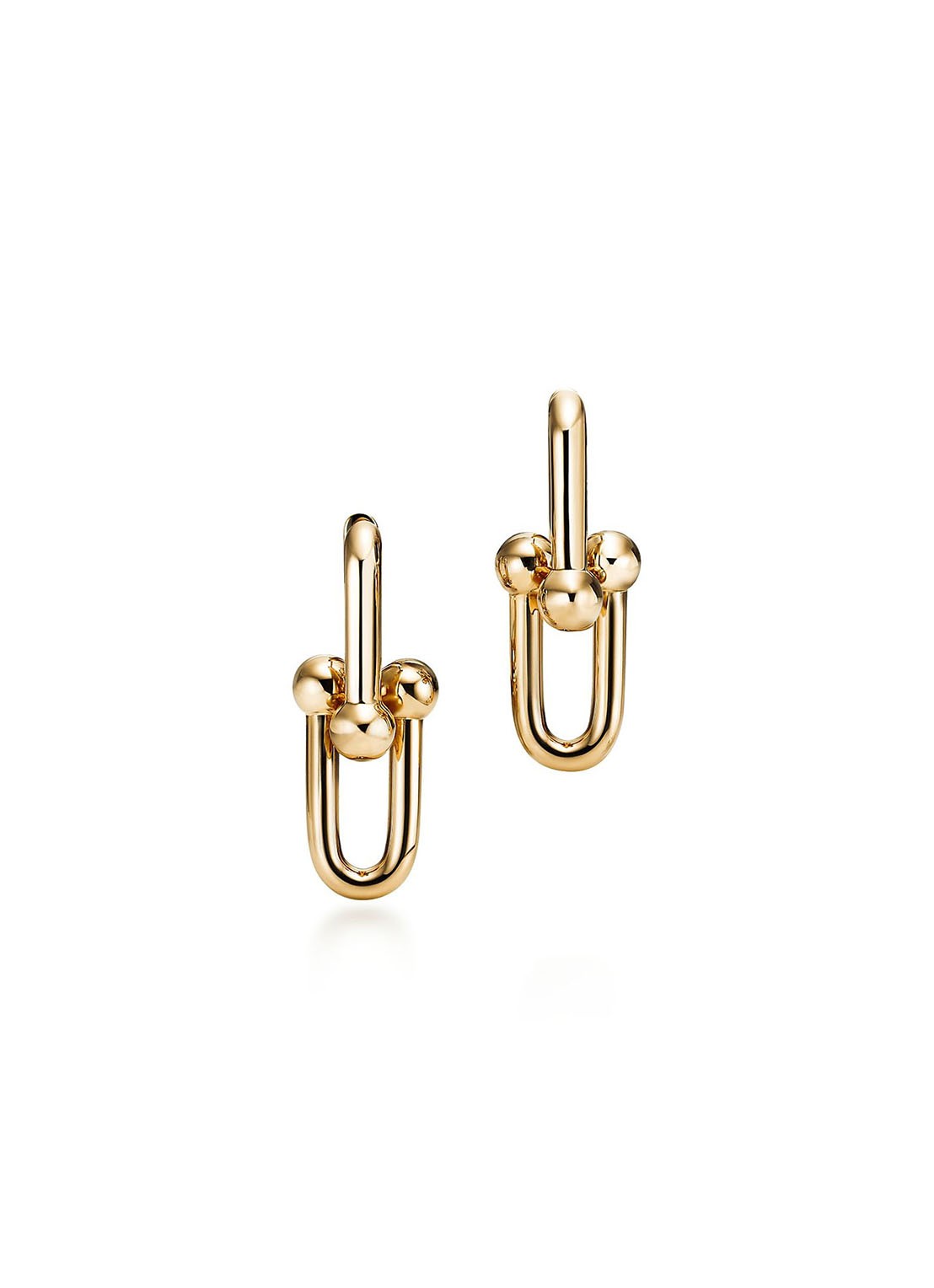 Tiffany & Co. Link Small oorhangers van 18 karaat geelgoud 74577 - voorkant 3 undefined
