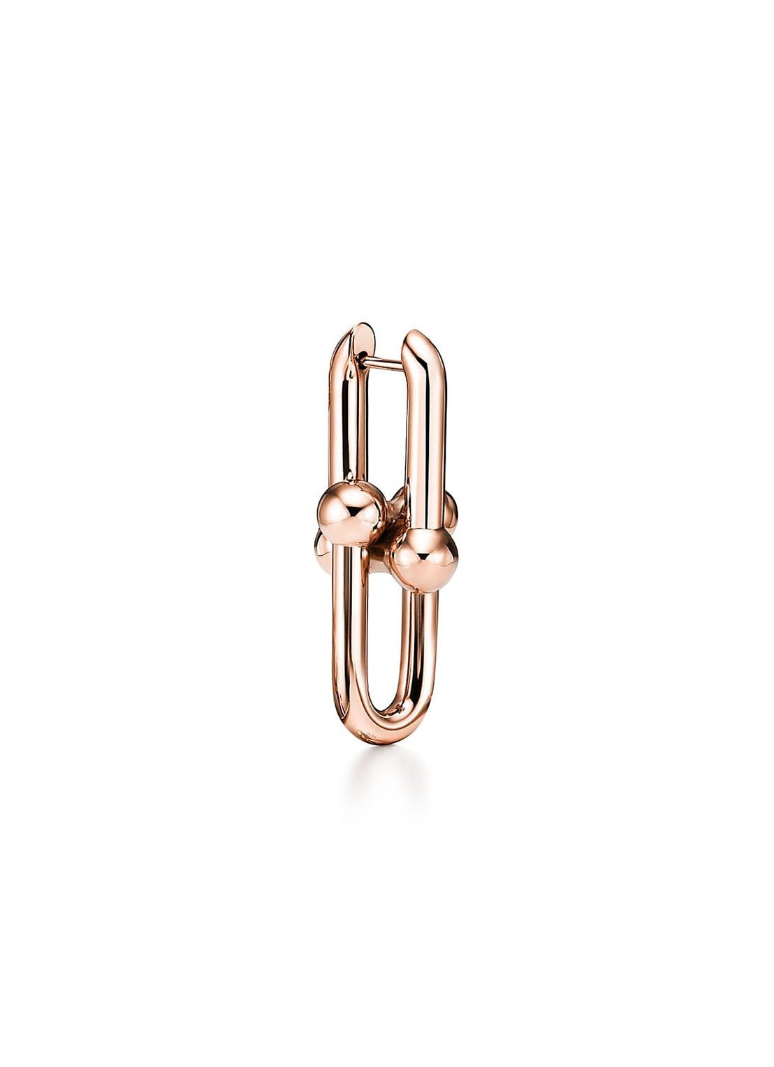 Tiffany & Co. Link Small oorhangers van 18 karaat roségoud 74580 - voorkant 4 undefined