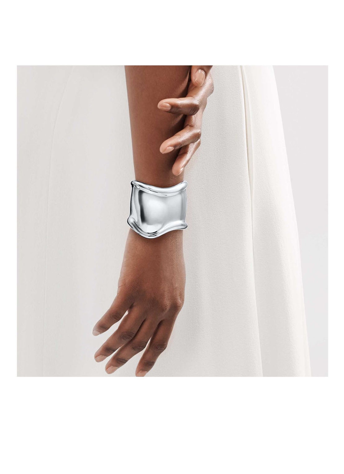 Tiffany & Co. Medium Bone bangle van sterling zilver, 61 mm wide 52415 - detail undefined