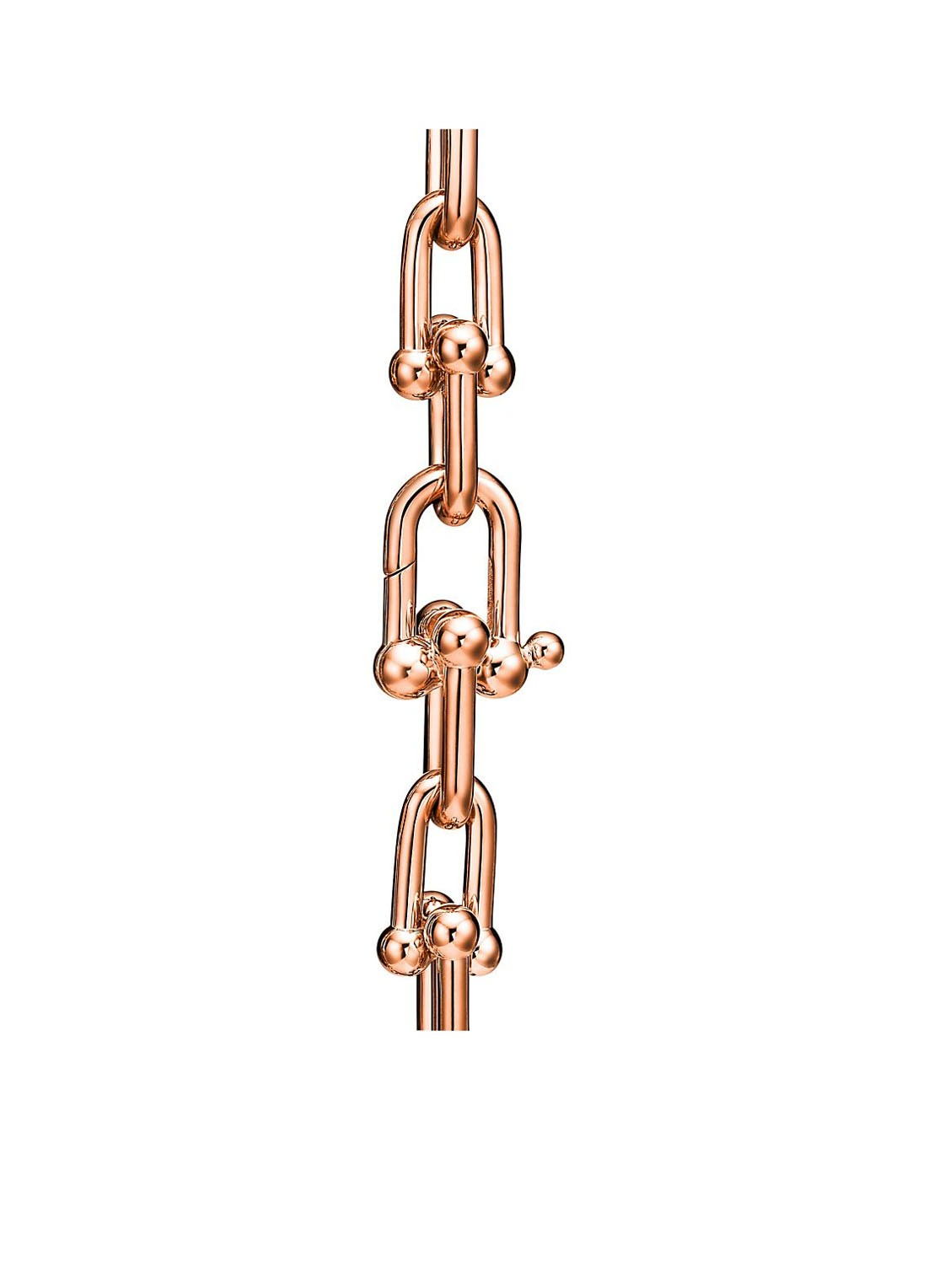Tiffany & Co. Medium Link schakelarmband van 18 karaat roségoud 76342 - detail 2 undefined