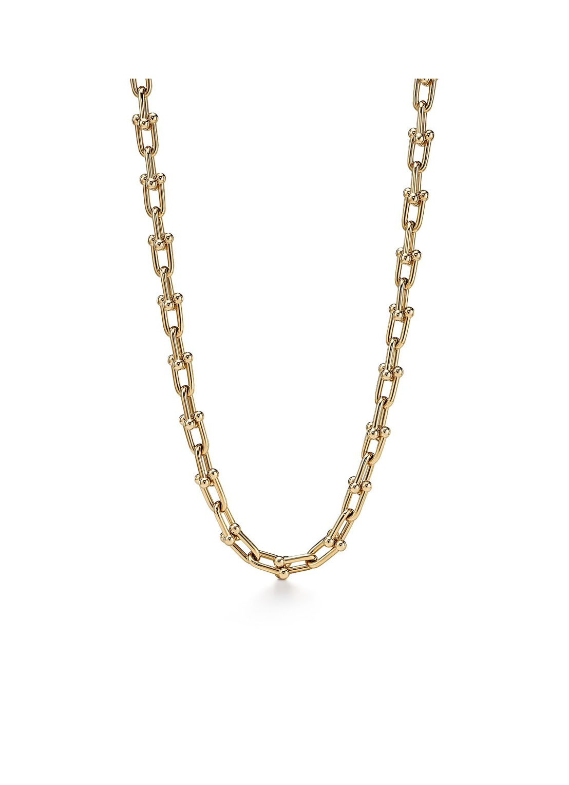 Tiffany & Co. Medium Link statementketting van 18 karaat geelgoud 74774 - voorkant undefined