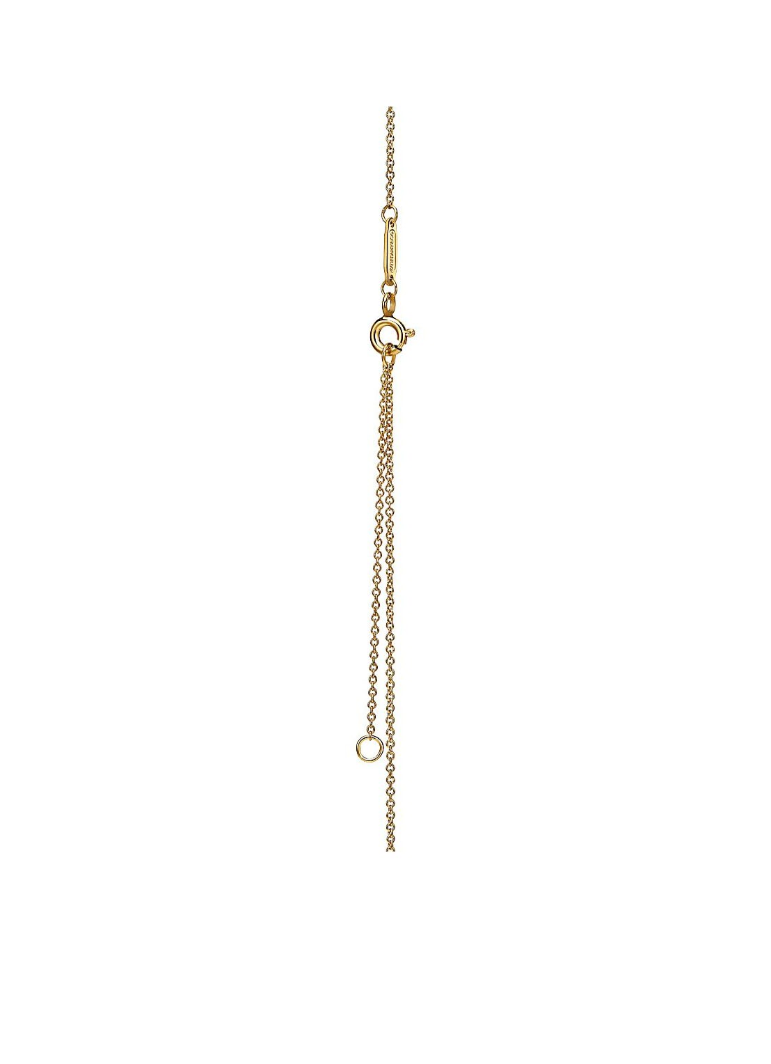Tiffany & Co. Mini Heart Tag ketting van 18 karaat geelgoud 77761 - detail 2 undefined