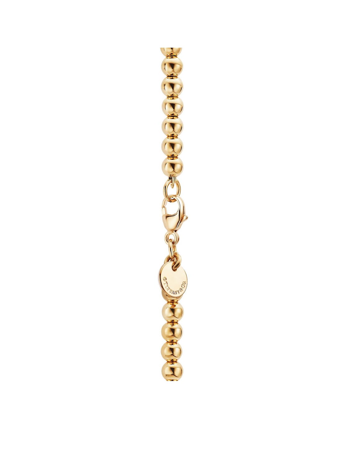 Tiffany & Co. Mini Heart Tag Medium kralenarmband van 18 karaat geelgoud 68442 - detail 3 undefined