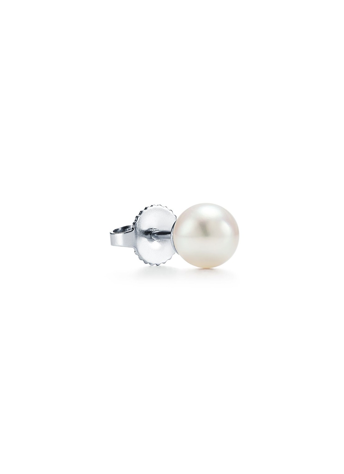 Tiffany & Co. Oorbellen van 18 karaat witgoud met Akoya parel 41232 - voorkant 4 undefined