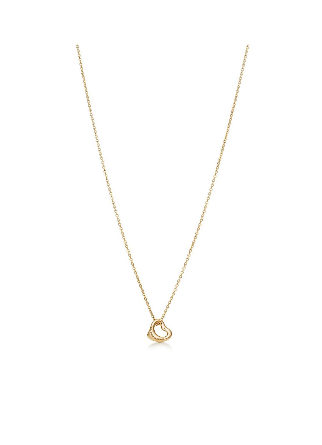Tiffany & Co. Open Heart ketting van 18 karaat geelgoud 22375 - voorkant 4 undefined