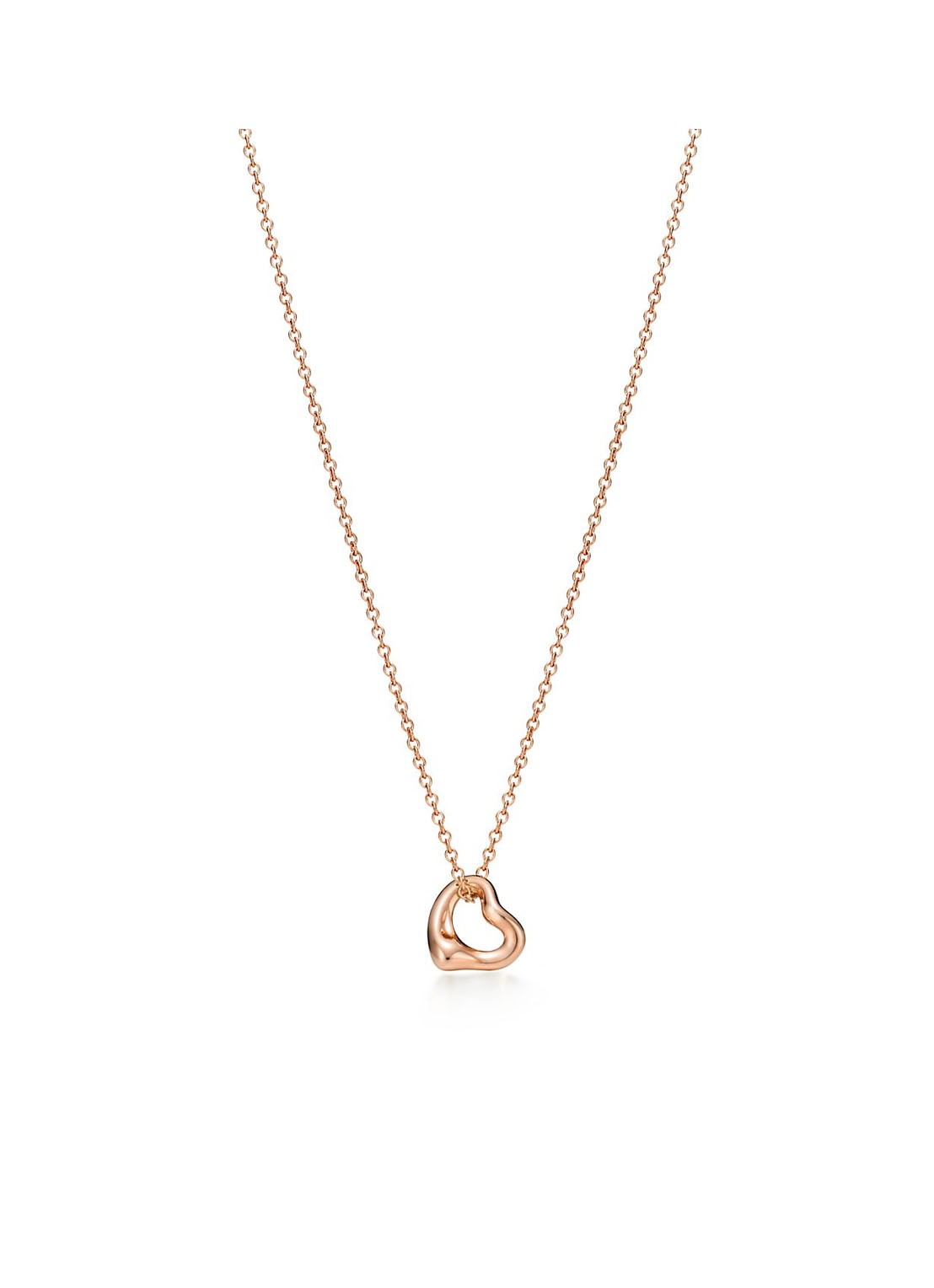 Tiffany & Co. Open Heart ketting van 18 karaat roségoud 22376 - voorkant 2 undefined