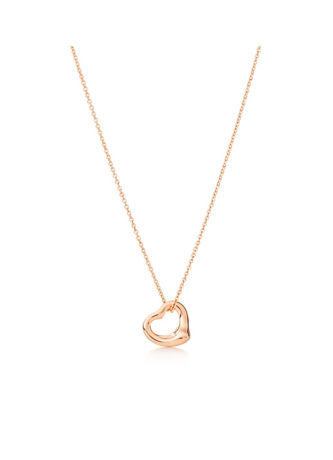 Tiffany & Co. Open Heart ketting van 18 karaat roségoud 58765 - voorkant 2 undefined