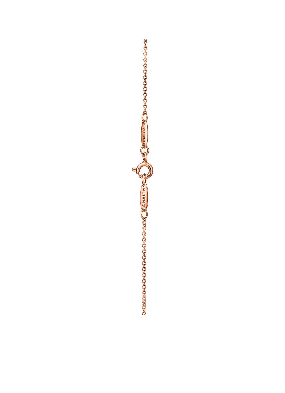 Tiffany & Co. Open Heart ketting van 18 karaat roségoud met diamant, 11 mm 70610 - detail 2 undefined
