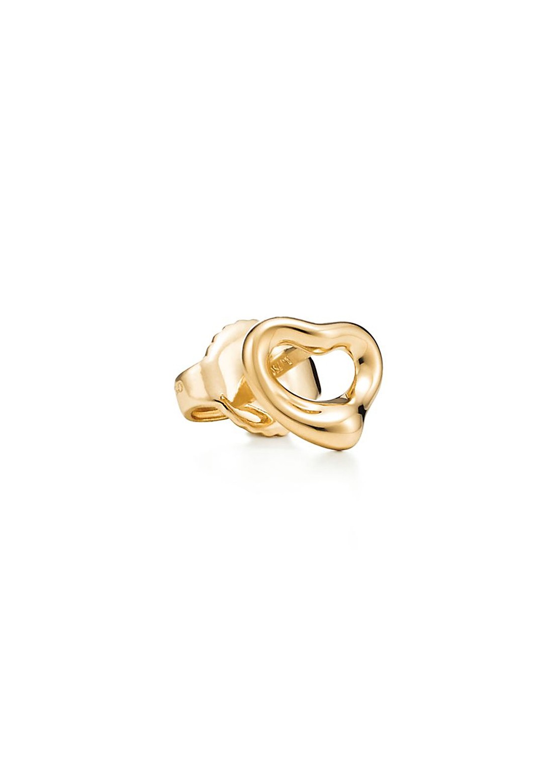 Tiffany & Co. Open Heart oorknopjes van 18 karaat geelgoud 22371 - voorkant 4 undefined
