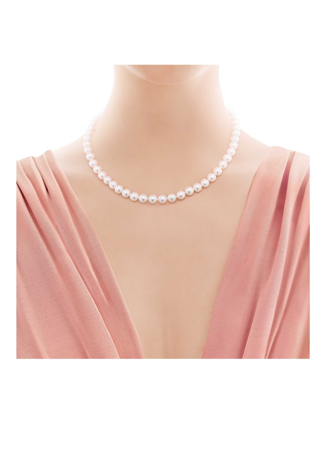 Tiffany & Co. Parelketting van 18 karaat witgoud met  Akoya parel 63977 - detail undefined