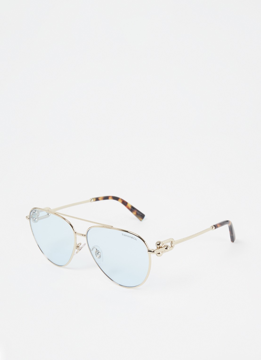 Tiffany & Co. Piloten zonnebril TF3092 - voorkant goud