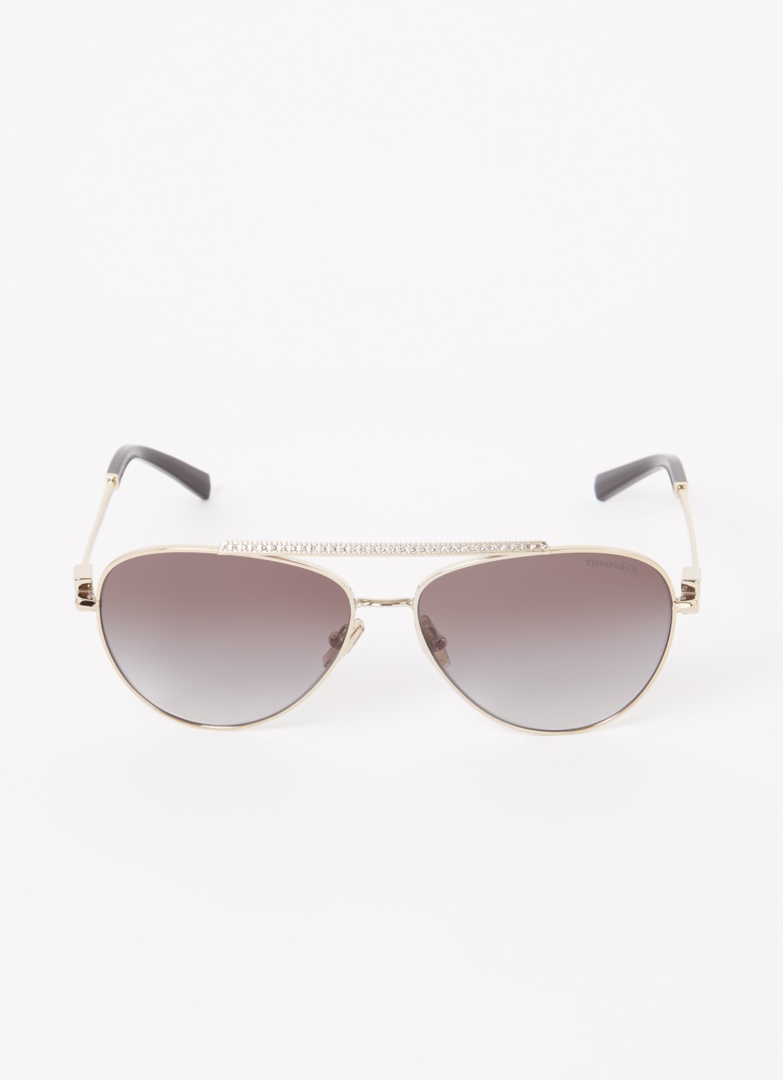 Tiffany & Co. Piloten zonnebril TF3101B - detail goud