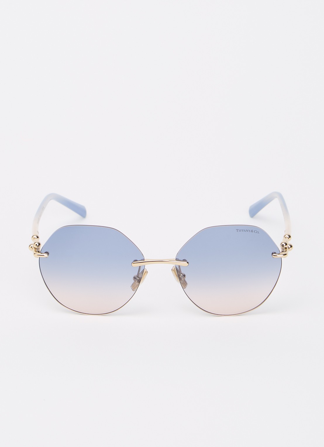 Tiffany & Co. Retro zonnebril TF3123 - detail 2 goud