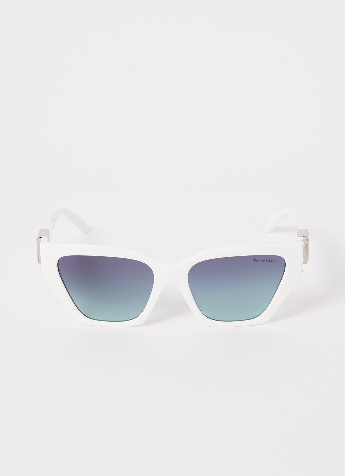 Tiffany & Co. Retro zonnebril TF4218 - detail wit