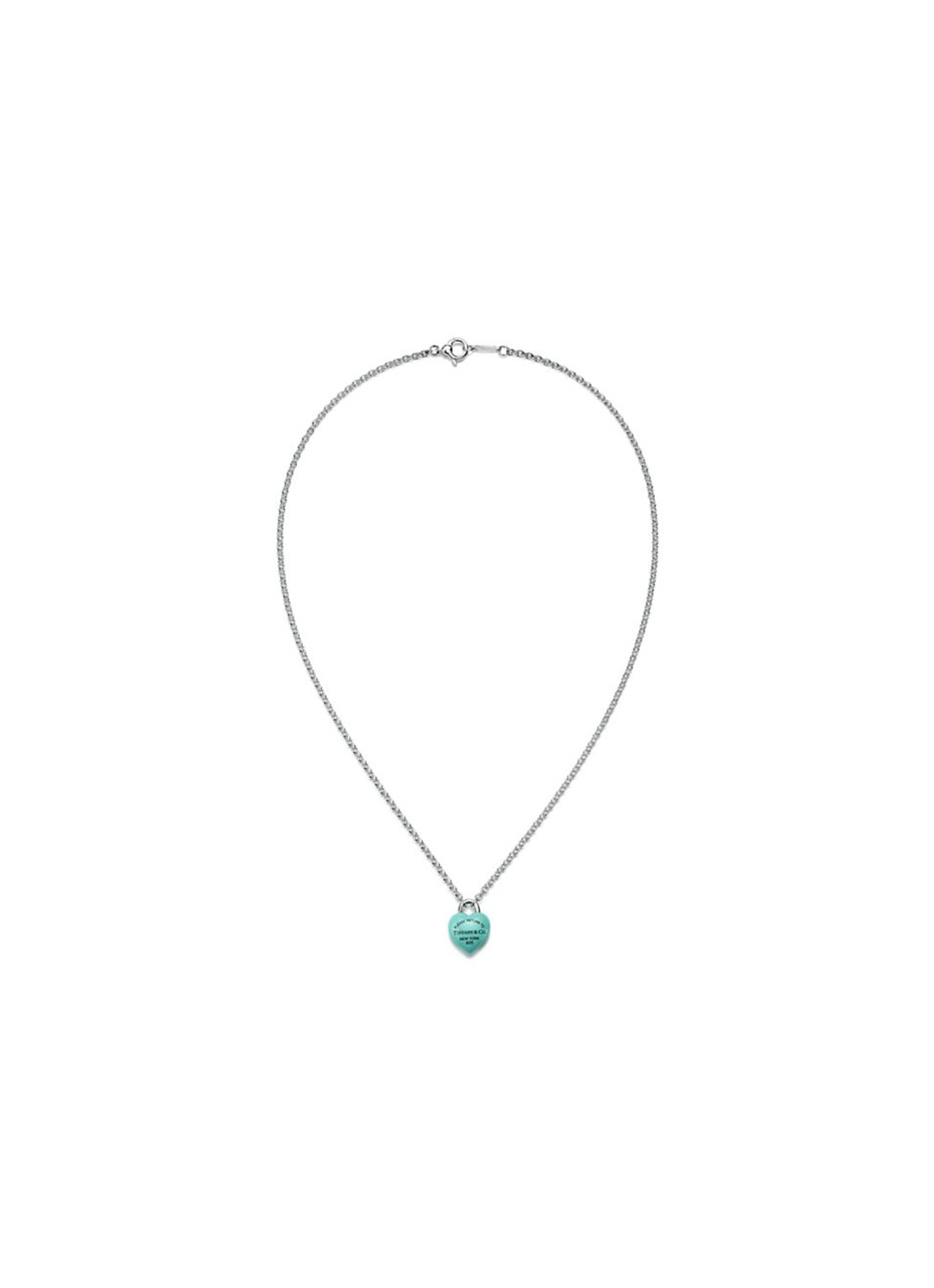 Tiffany & Co. Return to Tiffany® Full Heart ketting van sterling zilver met Tiffany Blue® 84605 - voorkant 5 undefined