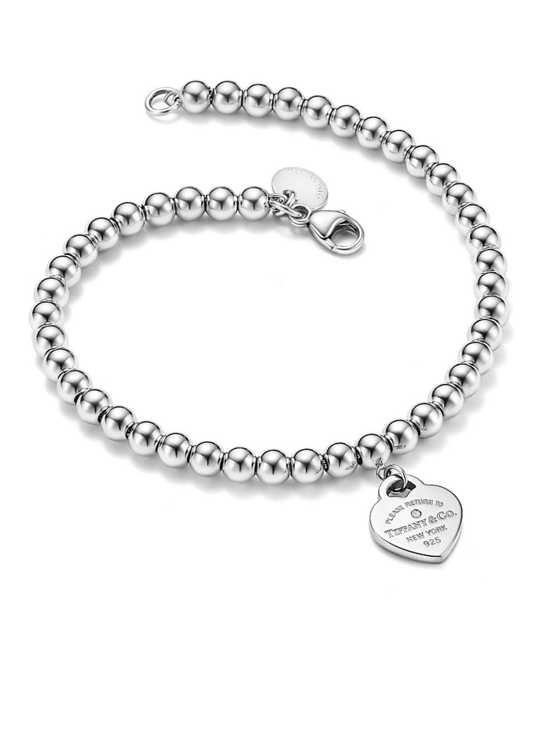 Tiffany & Co. Return to Tiffany™ Heart Tag armband van sterling zilver met diamant 18466 - detail 4 undefined