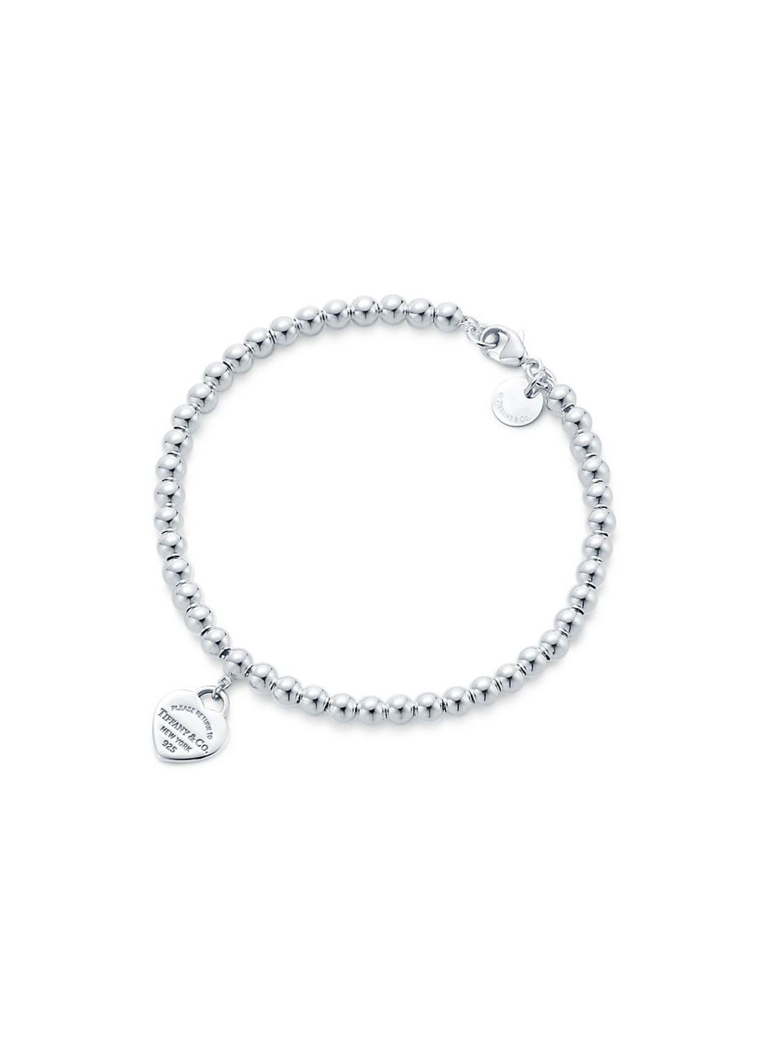 Tiffany & Co. Return to Tiffany® Tiffany Blue® Heart Tag armband van sterling zilver 57196 - voorkant 4 undefined