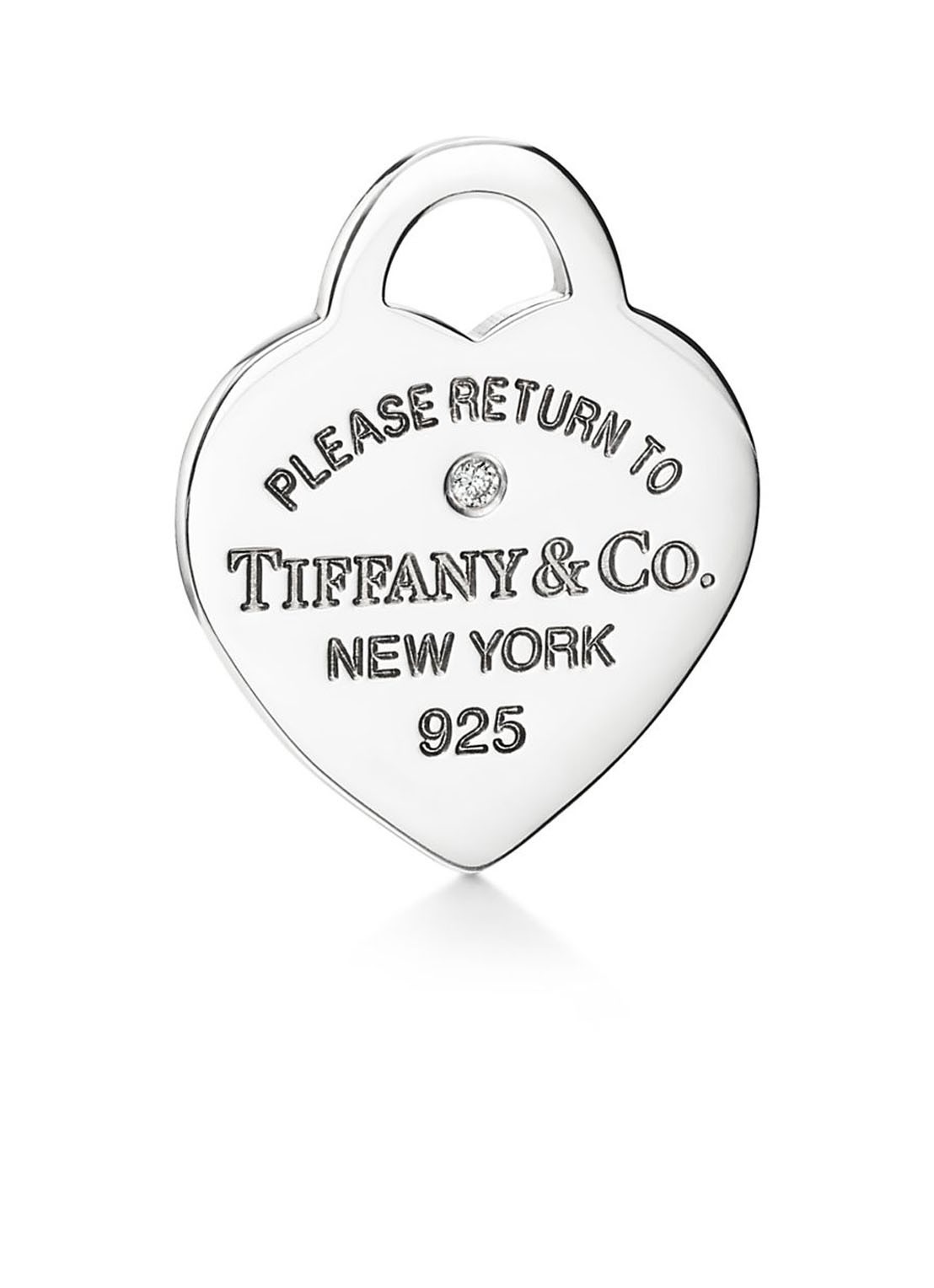 Tiffany & Co. Return to Tiffany™ Heart Tag armband van sterling zilver met diamant 18466 - detail 4 undefined