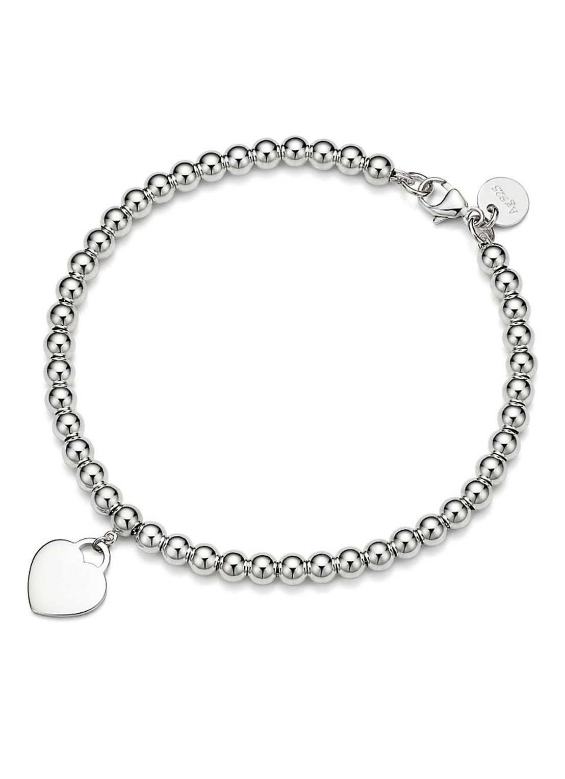 Tiffany & Co. Return to Tiffany™ Heart Tag armband van sterling zilver met diamant 18466 - voorkant 6 undefined