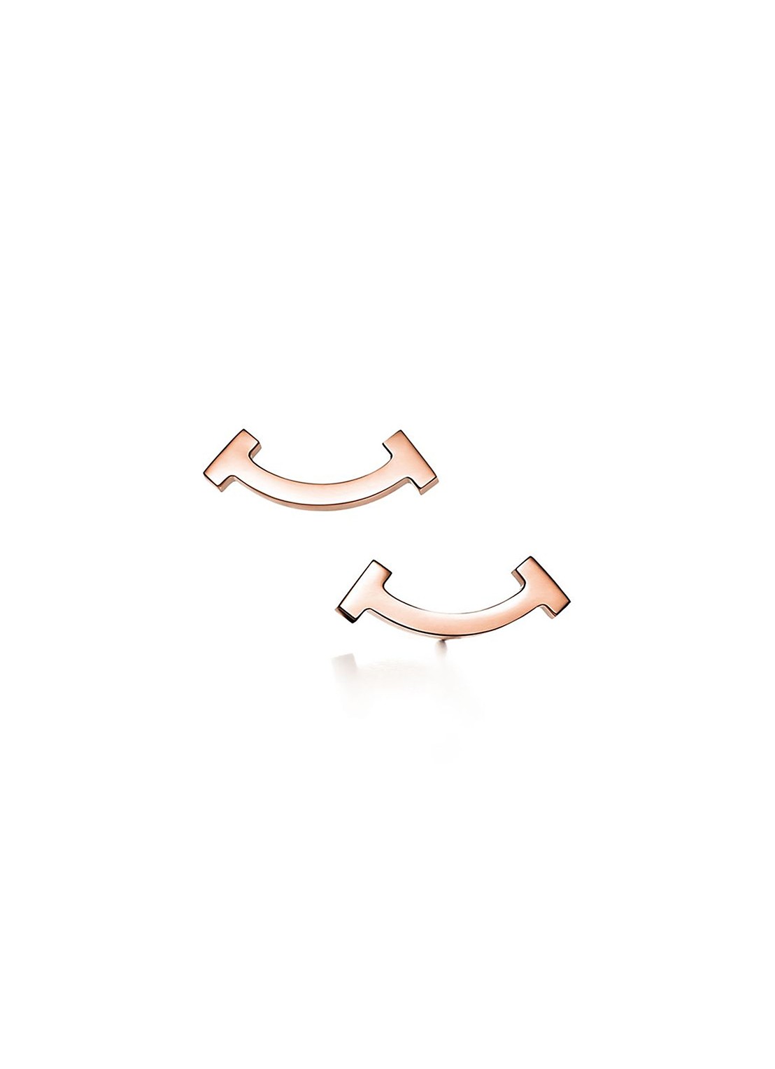 Tiffany & Co. Smile oorknopjes van 18 karaat roségoud 74018 - voorkant undefined