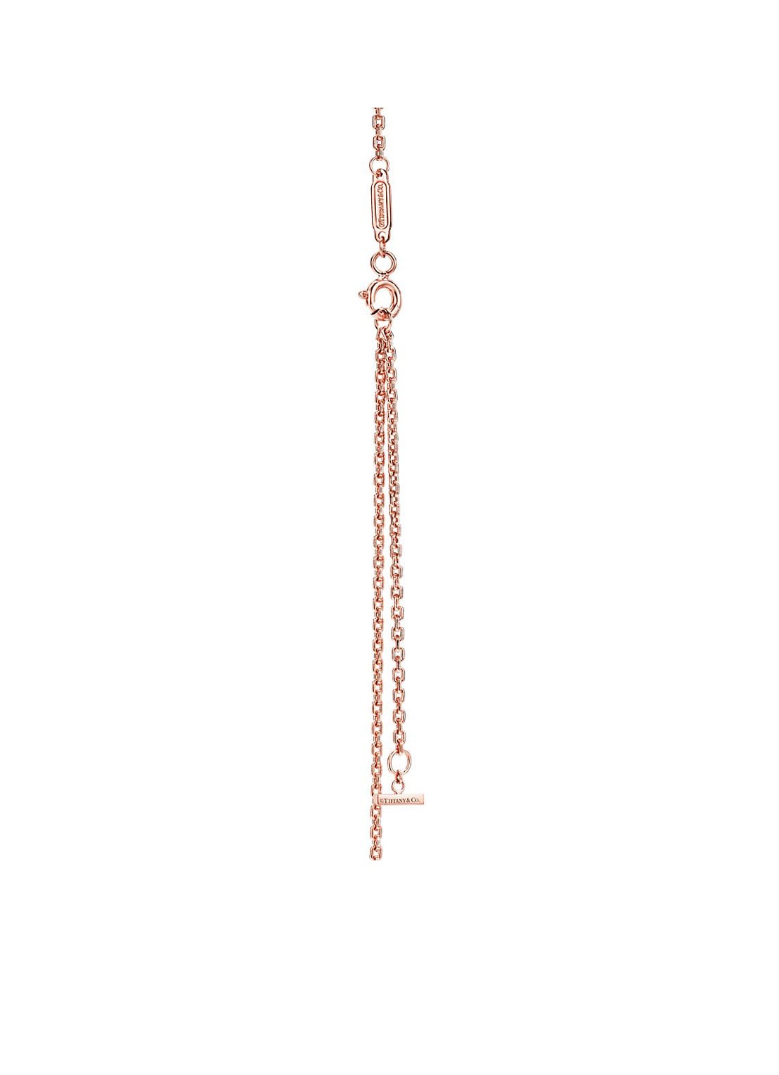 Tiffany & Co. Smile Small ketting van 18 karaat roségoud met hanger 71975 - detail 2 undefined