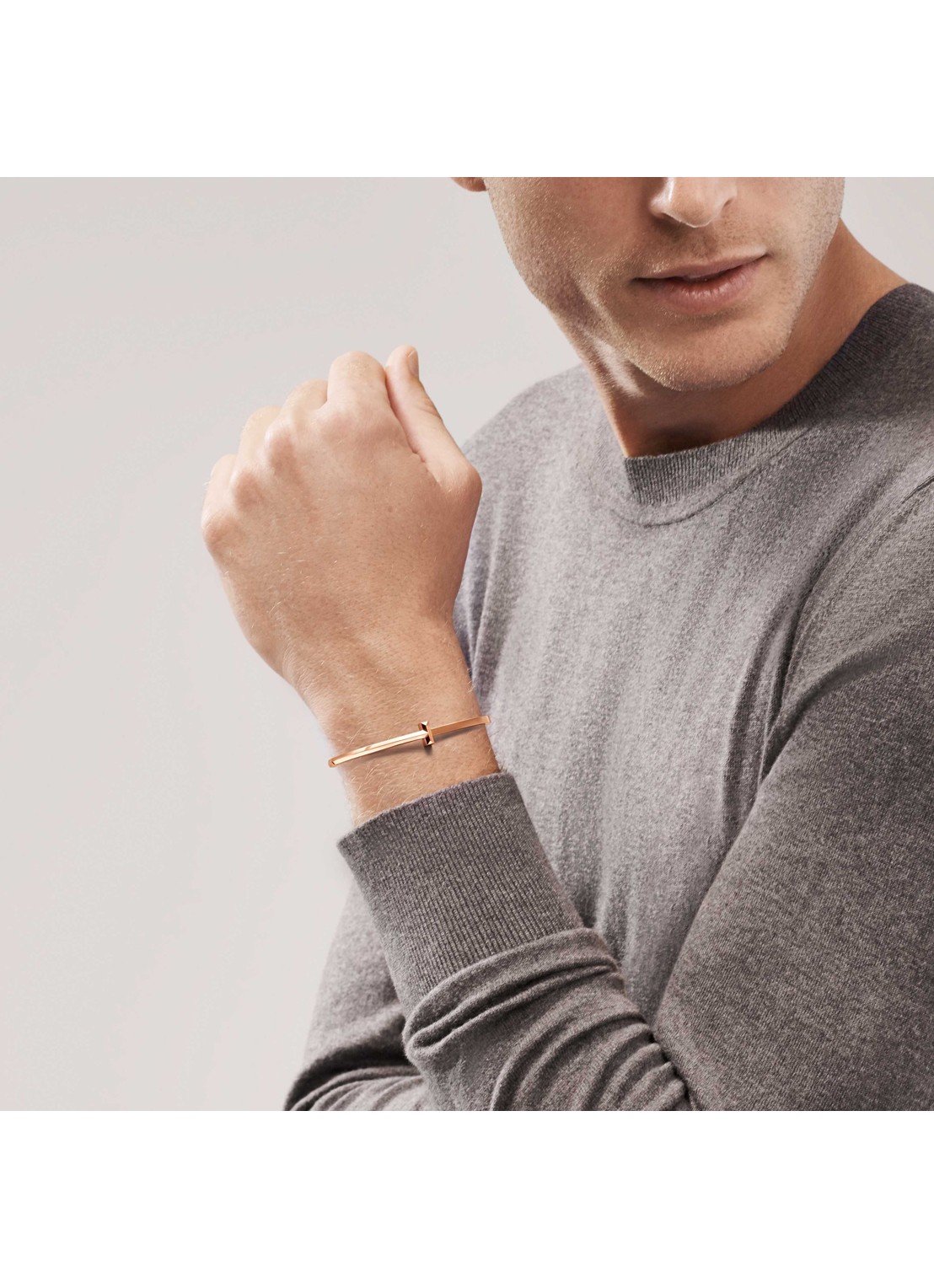 Tiffany & Co. T1 bangle van 18 karaat roségoud 67935 - detail undefined