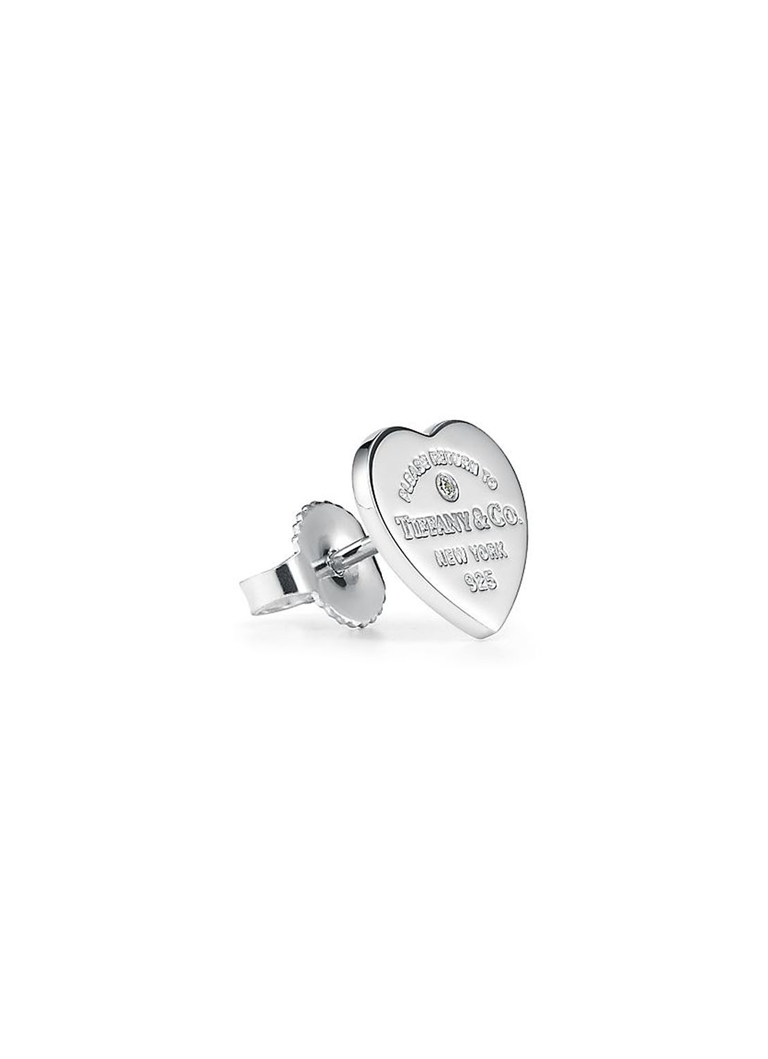 Tiffany & Co. Tiffany Blue Mini oorknopjes van sterling zilver met diamant 30942 - voorkant 5 undefined