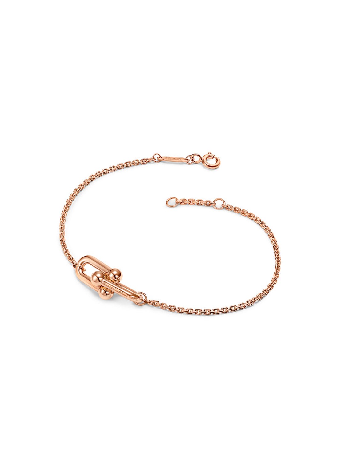 Tiffany & Co. Tiffany HardWear Double Link armband van 18 karaat roségoud 85149 - voorkant 2 undefined