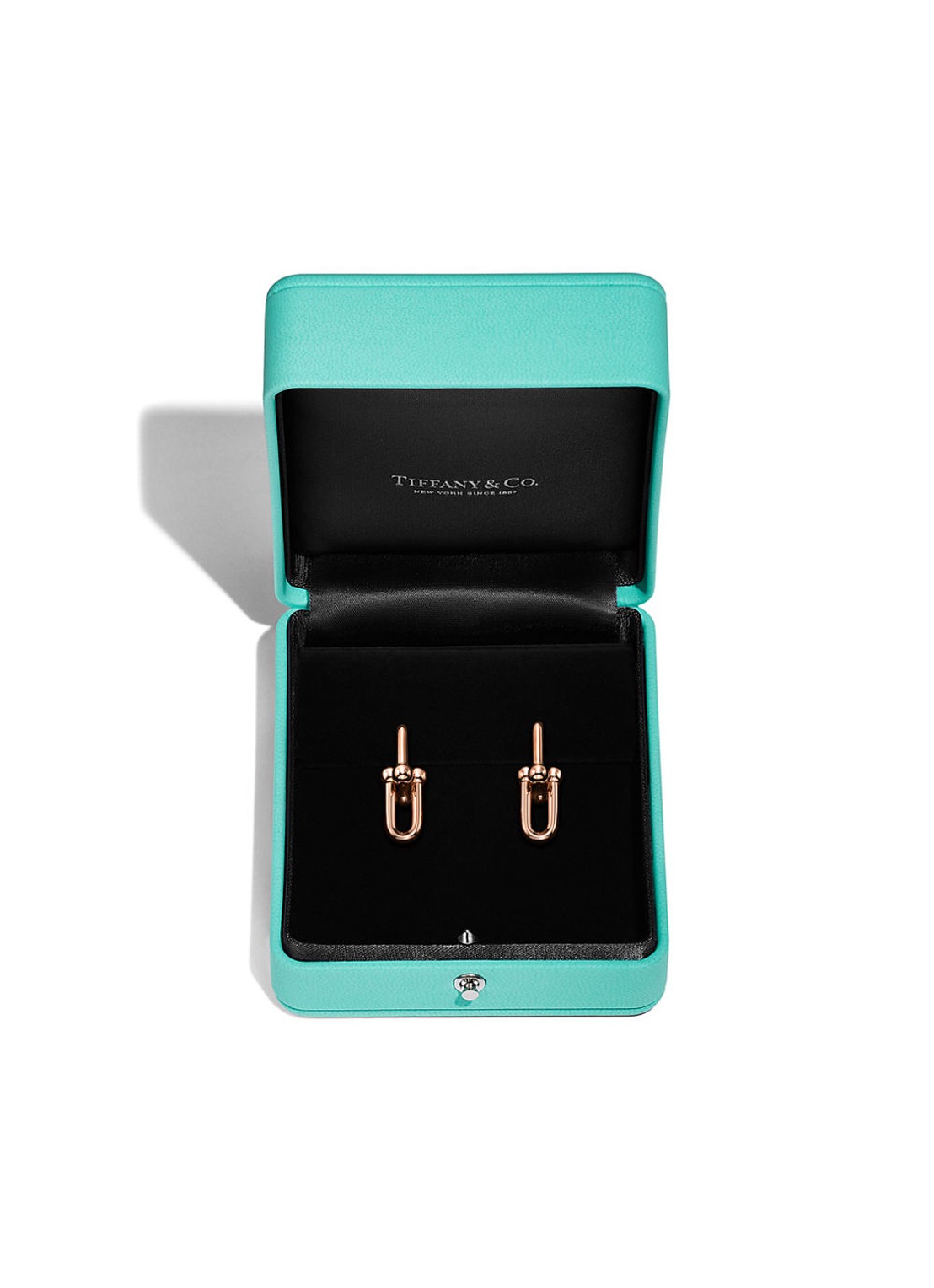 Tiffany & Co. Tiffany HardWear Medium Link oorhangers van 18 karaat roségoud 81776 - detail 6 undefined
