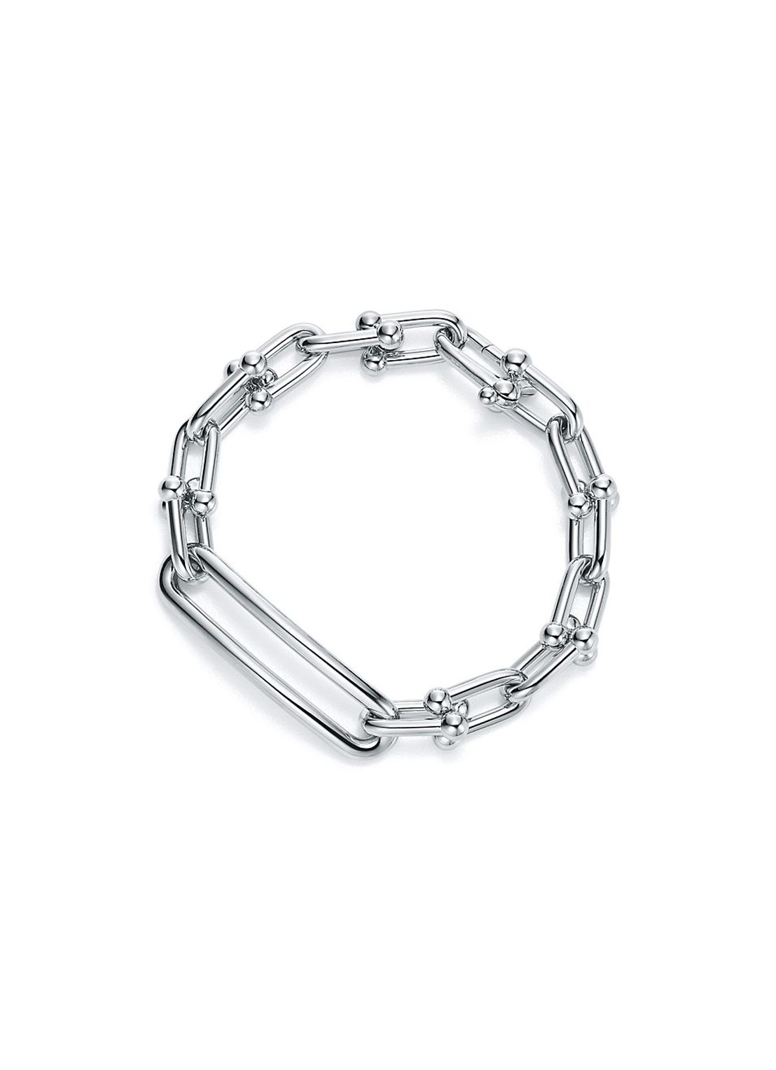 Tiffany & Co. Tiffany HardWear schakelarmband van sterling zilver 47046 - voorkant 4 undefined