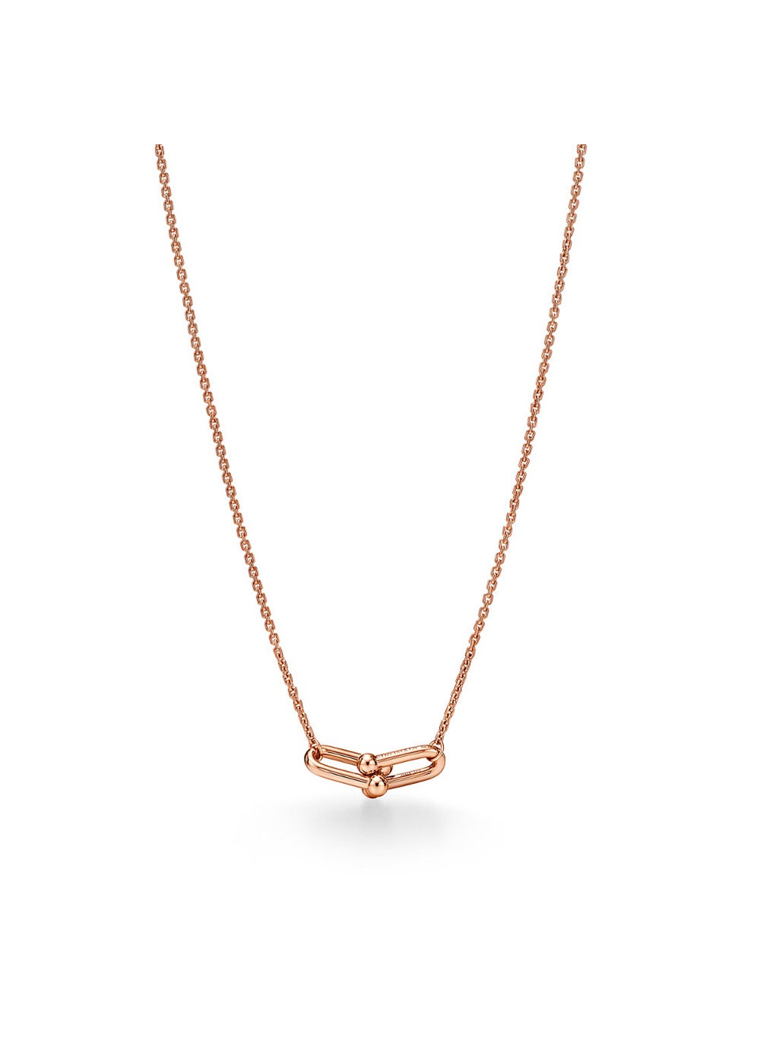 Tiffany & Co. Tiffany HardWear Small Double Link ketting van 18 karaat roségoud 84798 - voorkant 6 undefined