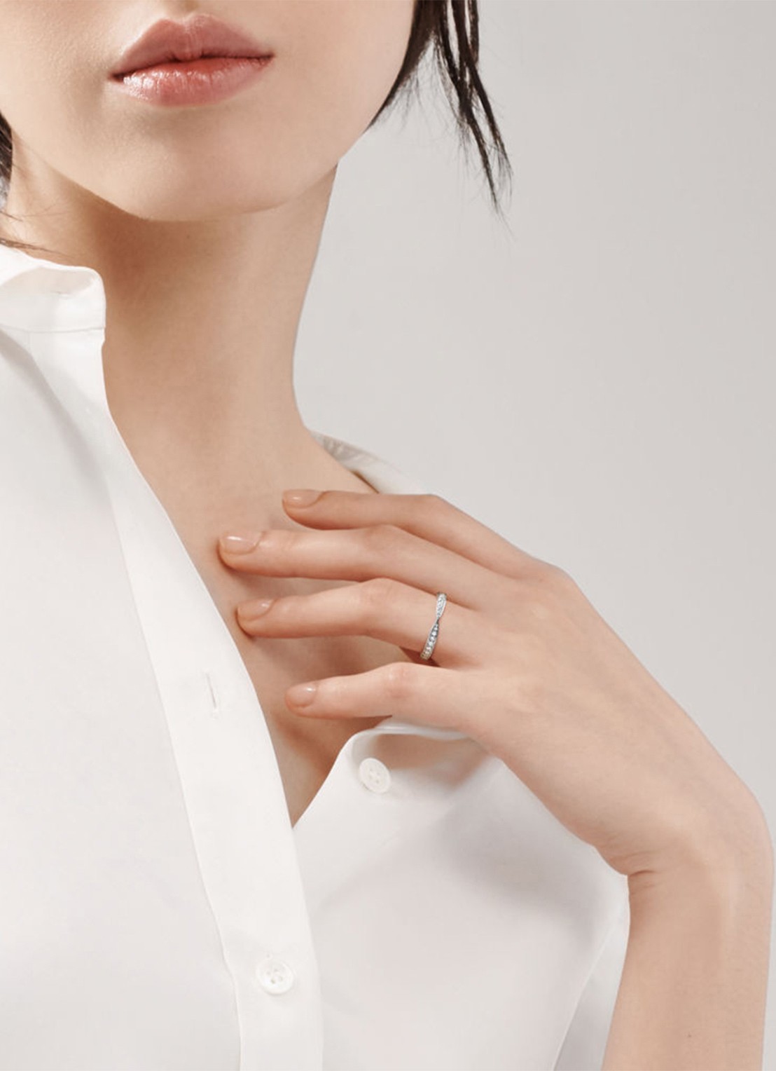 Tiffany & Co. Tiffany Harmony® ring met diamant 67047 - detail 2 undefined