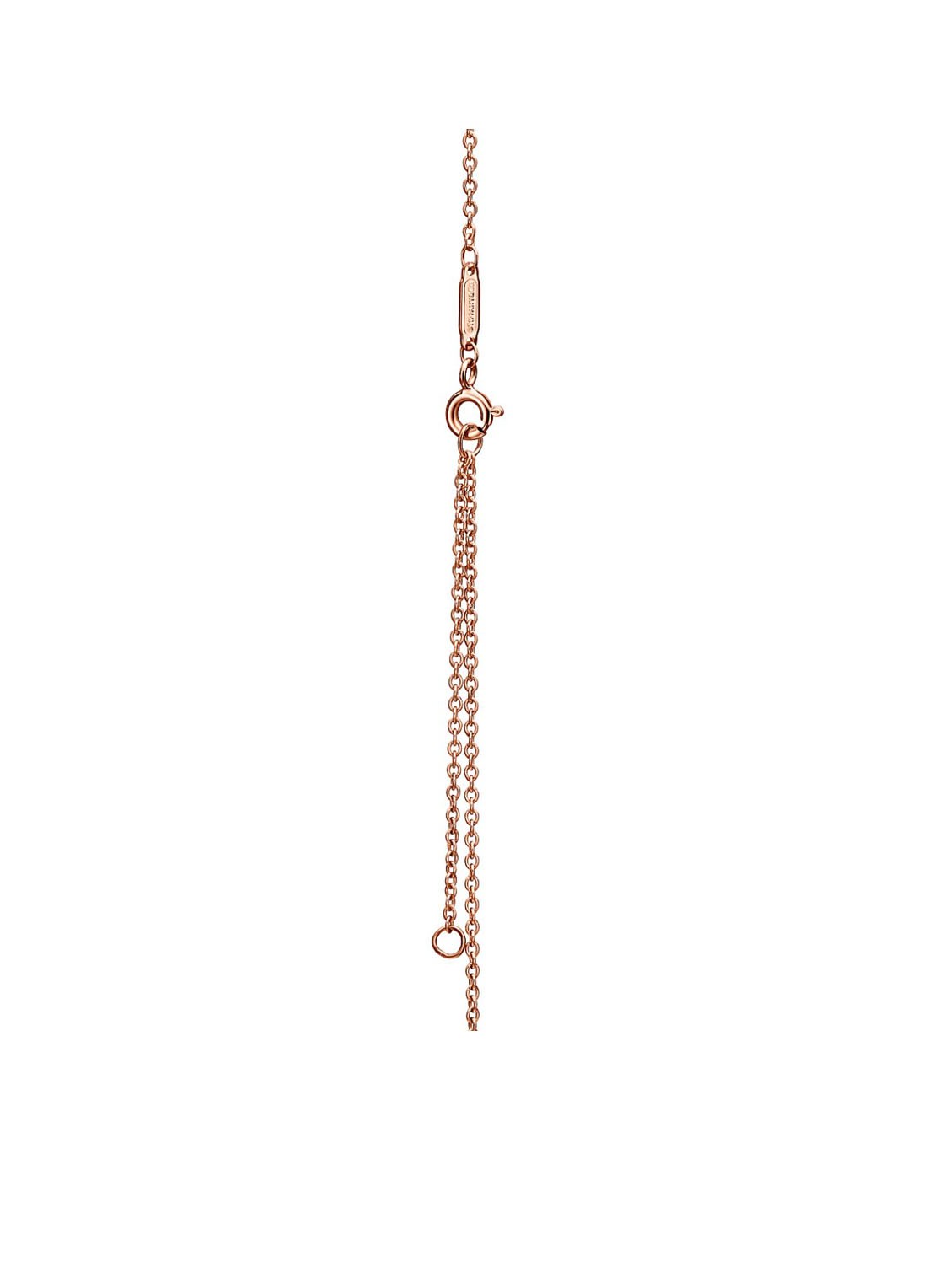Tiffany & Co. Tiffany Knot ketting van 18 karaat roségoud met hanger 48595 - detail 2 undefined