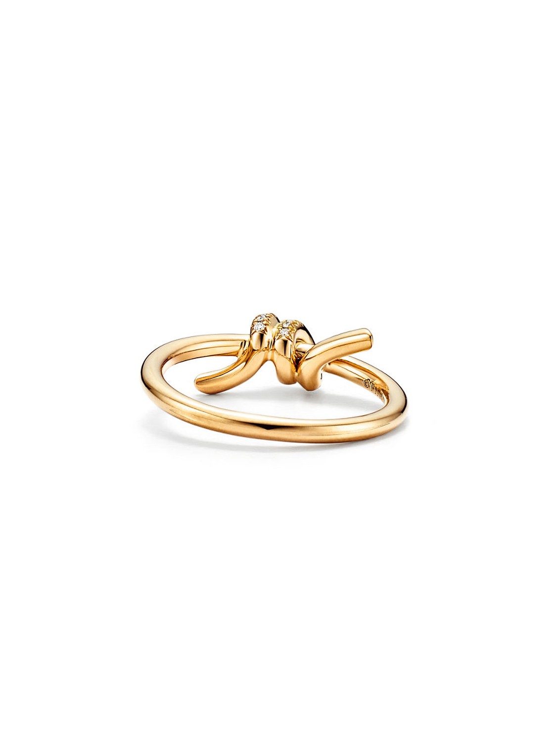 Tiffany & Co. Tiffany Knot ring van 18 karaat geelgoud met diamant 6692 - detail 5 undefined