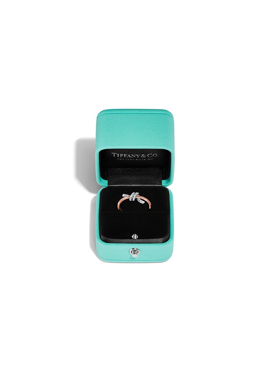 Tiffany & Co. Tiffany Knot ring van 18 karaat roségoud met diamant 85814 - detail 3 undefined