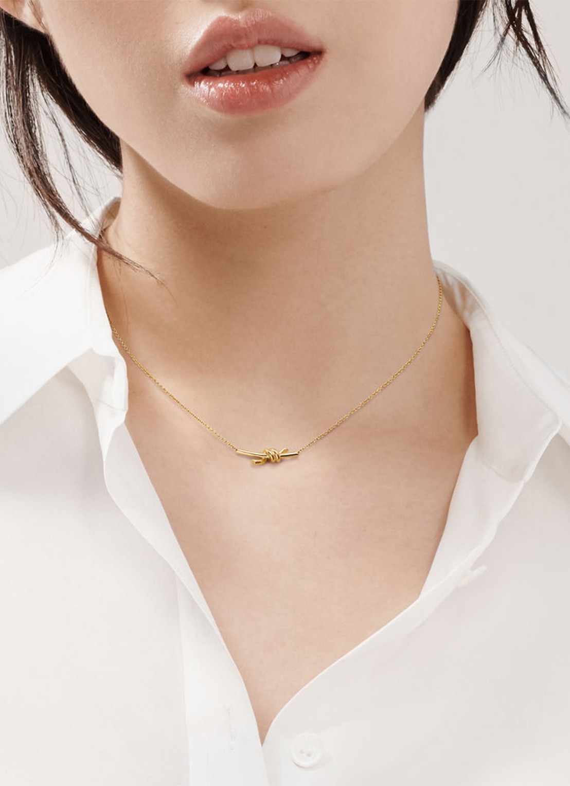 Tiffany & Co. Tiffany Knot Small ketting van 18 karaat geelgoud 84886 - detail 4 undefined