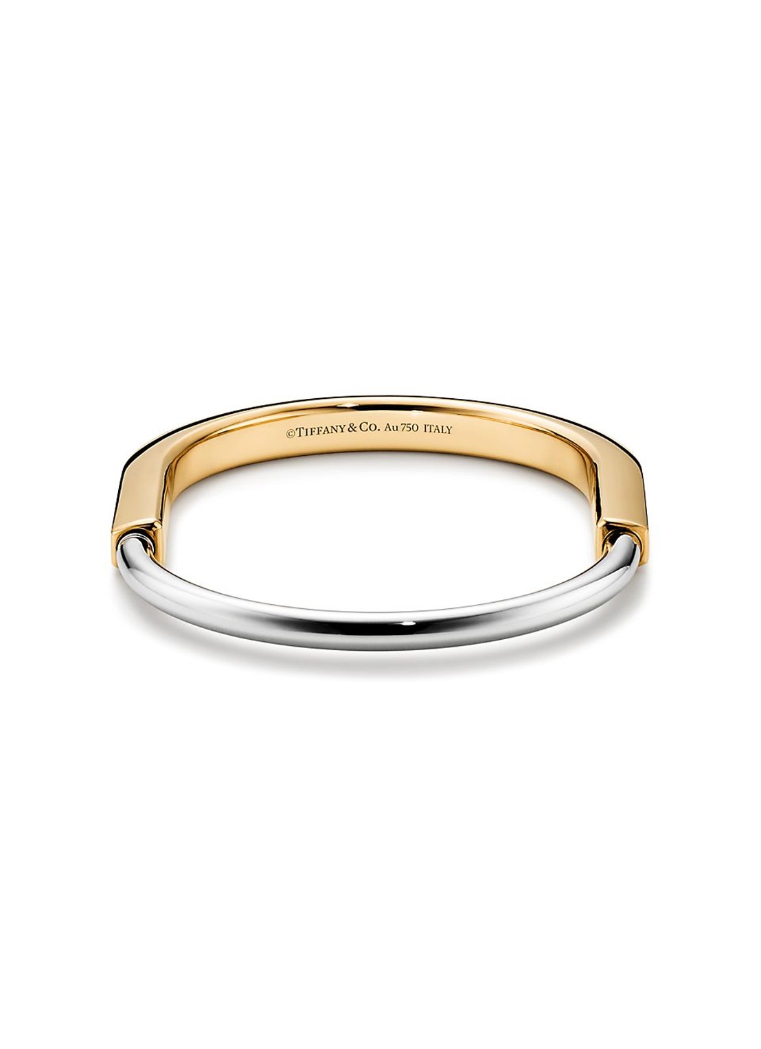 Tiffany & Co. Tiffany Lock bangle van 18 karaat geel- en witgoud 78989 - detail 3 undefined