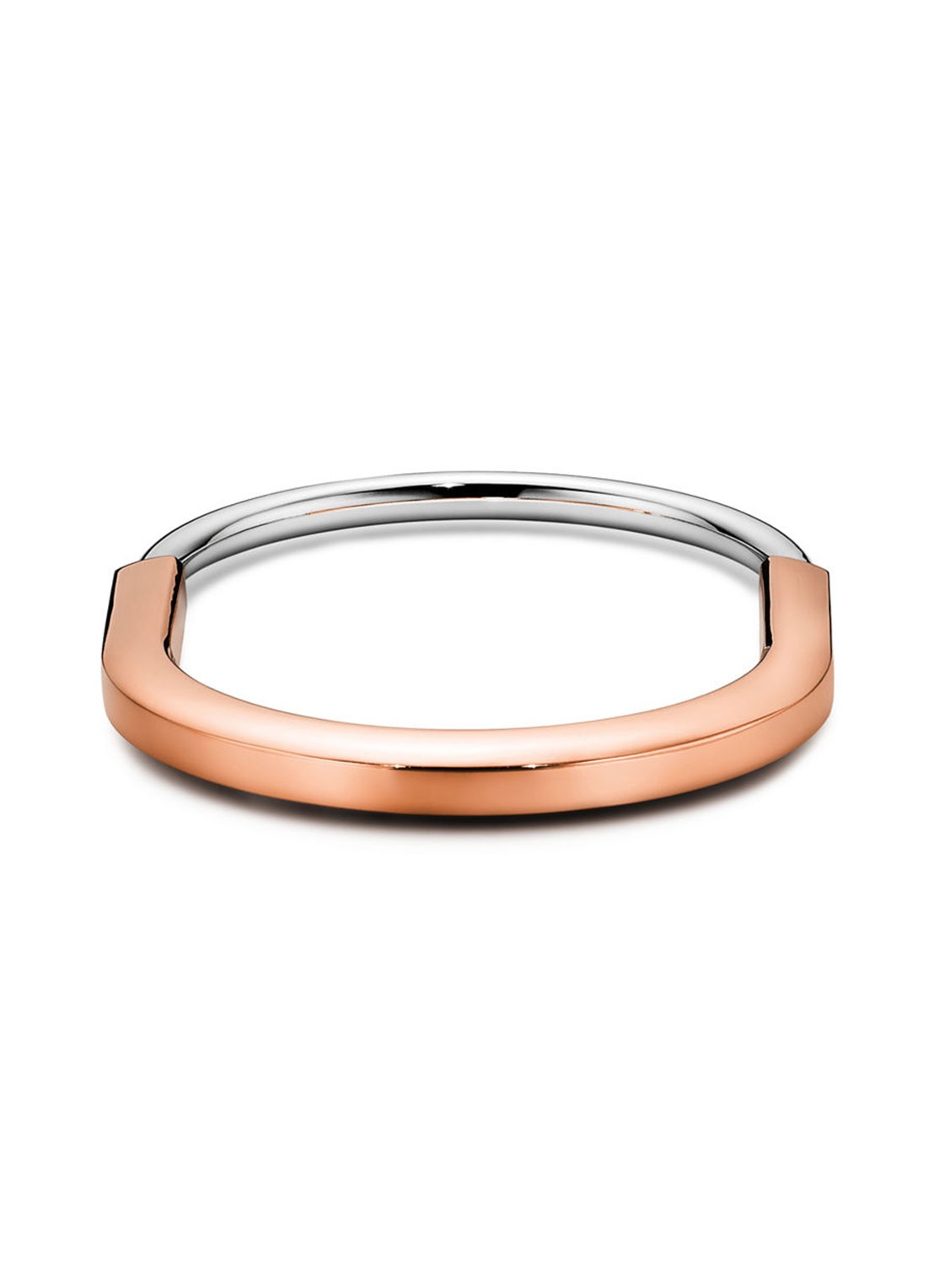 Tiffany & Co. Tiffany Lock bangle van 18 karaat rosé- en witgoud 78990 - detail 3 undefined